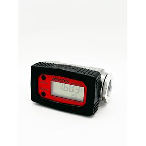 GH-5640 Digital Fuel Meter 3/4 Inch, Heavy Duty Fuel Meter for Diesel, Gasoline, Kerosine, Lubricants, 3/4" NPT