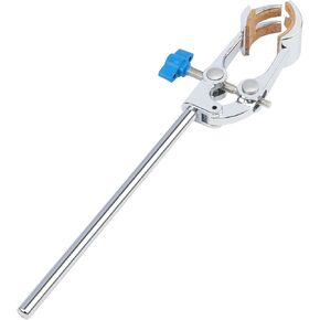 stonylab 4 Prong Adjust Swivel Clamp, Sturdy 4 Prong Multipurpose Extension Clamp with 80 mm Max Opening, Lab Accessory