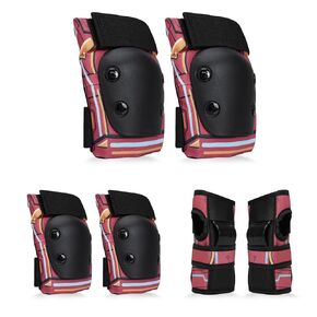 Kids Knee Pads and Elbow Pads Set for Children Ages 3-5/5-8, Toddler Knee Pads Kid Protective Gear Set for Roller Skating ,Cycling, Skateboard, Inline Skating, Scooter Riding Sports