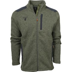 King's Camo Men's Lifestyle Full-Zip Logo Sweater