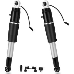 2Pcs Rear Air Shock Lift Strut Absorber Compatible with 2015-2021 Chevy Tahoe Suburban GMC Yukon XL Cadillac Escalade ESV Replace# 23290661 23267007 23151122 23290660 22283446 580-1106 580-1068