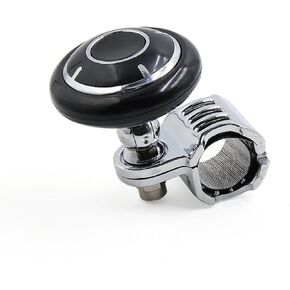 uxcell Carbon Fiber Pattern Folding Steering Wheel Knob Power Handle Grip Ball for Auto Car