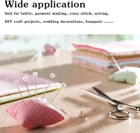 300 Pcs Bouquet Pins Flower Pin,3 Styles Pearl Head Pins,Diamond Pins for Bouquets,Bouquet Pins,Crystal Head Corsage Pins for Jewelry,Making Sewing,Wedding Floral Decorations and DIY Crafts in Saudi Arabia
