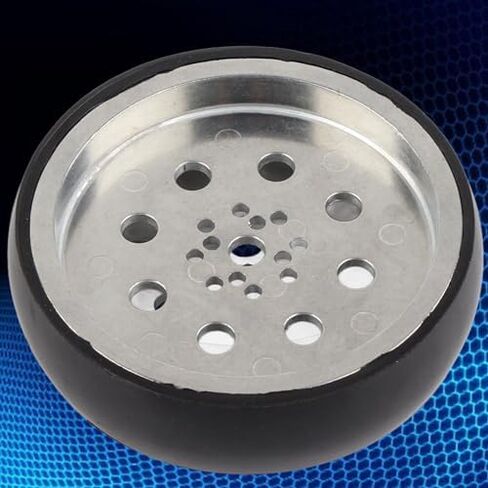 100mm Metal Wheel with Neoprene Tire, High Accuracy Die Casting, Long Service Life, Better Performance in Saudi Arabia
