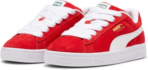 حذاء رياضي من PUMA للجنسين من جلد الغزال مقاس XL (للأطفال الصغار). in Kuwait