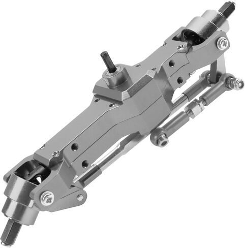 Aluminum Alloy Front Rear Portal Axle Upgrade Part Compatible with WPL B14 B16 B24 B36 HengLong FeiYu JJRC 1/16 RC Car (Red) in Saudi Arabia