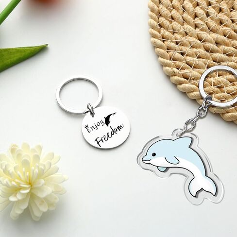 AUOIAJAS Friendship Keychain Funny Octopus Keyring Gifts for Women Friends Sister Birthday in Kuwait