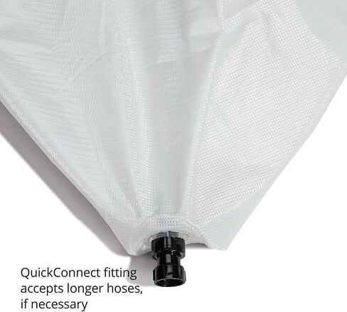 New Pig Quick Response Roof Leak Diverter Tarp Kit with Hanging Straps - 30" x 30" - PMB30587-WHS in Kuwait