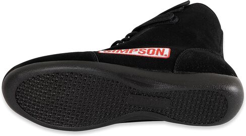 Simpson Racing 28600BK The Hightop Black Size 6 SFI Approved Driving Shoes in Saudi Arabia