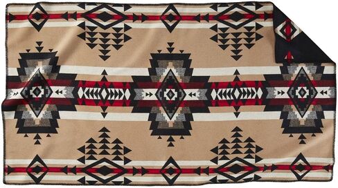Pendleton Rock Point Collection Saddle Blanket Black One Size in Saudi Arabia