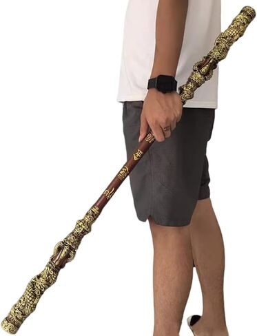damdos Halloween Prop Cosplay Weapon for Black Myth Wukong Jingu Bang,Wukong Stick Cudgels Wukong Black Myth Ruyi Jin Gu Bang in Saudi Arabia
