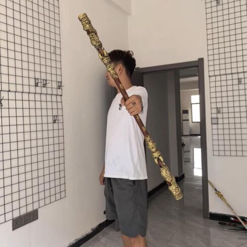 damdos Halloween Prop Cosplay Weapon for Black Myth Wukong Jingu Bang,Wukong Stick Cudgels Wukong Black Myth Ruyi Jin Gu Bang in Saudi Arabia