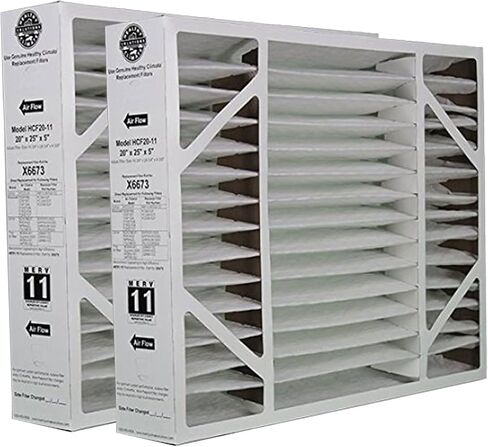 X6673 لينوكس 20x25x5 ميرف 11 وسائط مرشح 2 حزمة in Saudi Arabia