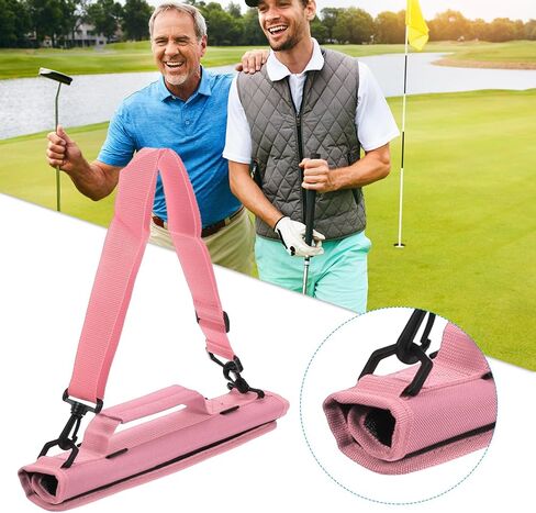 PATIKIL Lightweight Carry Bag, Mini Golf Club Bag with Adjustable Strap for Men Women Golfer Pouch Driving Range Carrier Course Training Practice Case in Kuwait