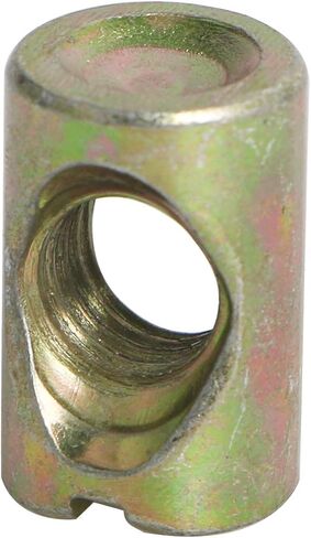 Aopin Barrel Nuts Cross Dowels Slotted Nuts for Furniture Beds Crib Chairs, M8 x 17mm, 20Pcs in Kuwait