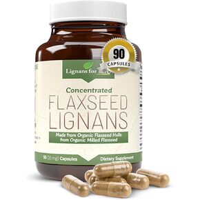 Lignans For Life Flaxseed Lignans, 90 capsules, 2 Pack