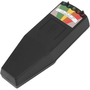 Tgoon Geiger Counter, Easy Operation Alarm Nuclear Radiation Detector Portable Multifunctional for Industrial (Black)