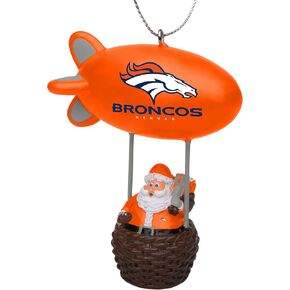 foco NFL Santa Blimp Hanging Tree Holiday Ornament
