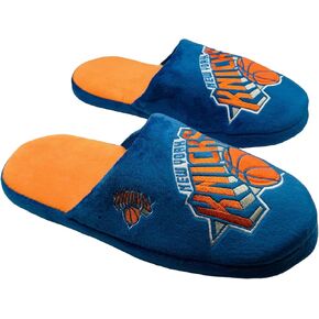 FOCO NBA New York Knicks Men's Slip On Slippers