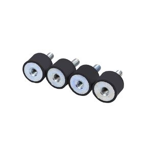 Bobbin Isolator, Widely Used Vibration Isolator Mounts Rubber Mounts Abrasion Resistance Bobbins for Car Lovers for Car Decoration(VD20*15 M6*18)