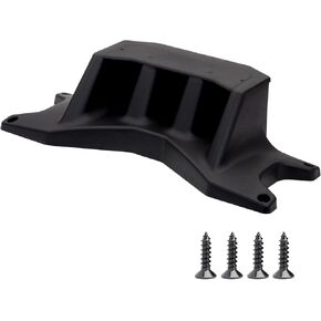 Ladder Hanger for Garage Wall Ladder Holder Heavy Ladder Rack, Ladder Accessory, Plastic, Black/Orange, (15097)