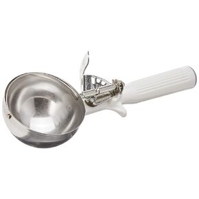 Vollrath Stainless Steel Disher - Size 6,White, 9.87"L x 5.13"W