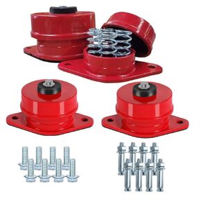 Heavy Duty Spring Vibration Isolator, Floor Mount Vibration Isolator for Heavy Machine (ZD-2 4packs)