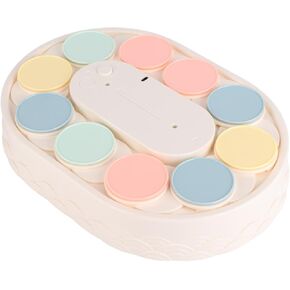 Rotating Cupcake Stand, Rotary Sushi Machine Automatic Rotating Table Display Stand Swing Tray Turntable Rotate Food Display Stands Universal for Sushi Dessert Cupcake Jewelry