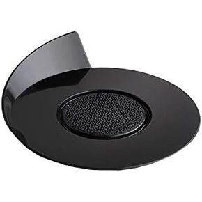 Silikomart Round Plastic Tray 3.38" Diameter x 0.74" High - 100 Pieces Black