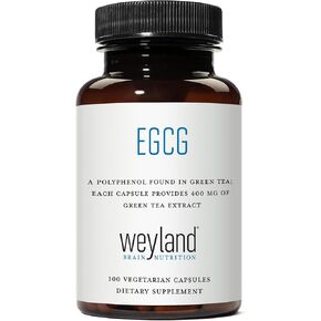 Weyland: EGCG from Green Tea Extract, 400 mg (100 Vegetarian Capsules)