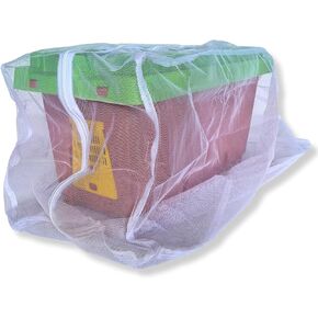 The Mesh Bag Designed for Beekeepers to Move Bees Safely and Securely with High Strength Mesh, YKK Zipper and Safety Lock Stiching - Single Box