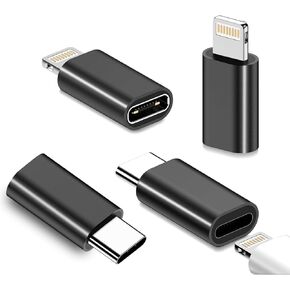 USB C Adapter (5-Pack), 1*USB A Male to USB C Male, 2*USB Male to USB C Female, 2*USB Type-C Male to USB Female Converter Connector Compatible with Mobile Phones/Computer/Charger/Power Banks/pc etc.