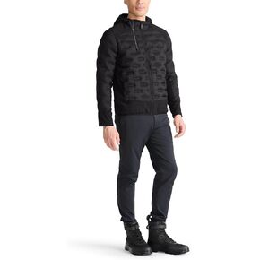 TUMI Men's Heat Seal Quilted Midweight Puffer with PrimaLoft Fill - Premium Men's Coat with Hood - Nylon Winter Coat