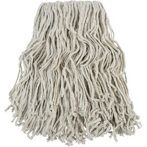 Boardwalk CM02024S Banded Cotton Mop Head, #24, White, 12/carton