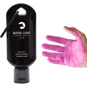 Pink Liquid Chalk for Weightlifting, Gymnastics, Rockclimbing, All Activities, Sweat Resistant for Superior Grip