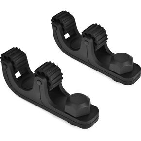 Instellar Kayak Paddle Holder，2PCS Kayak Paddle Clip Kayak Track Mount Accessories Flexible Kayak Fishing Accessories Holding Kayak Paddle Tool Kayak Rail Accessories for Fishing