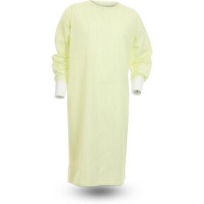 Reusable AAMI Level 2 Isolation Gown ISO4758, Back Ties, Anti-Static, 47" Length, 58" Sweep.