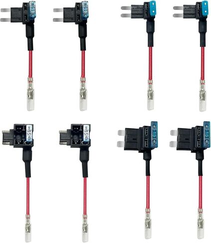 طقم أسلاك صلبة متعددة الحجم من REDTIGER لكاميرا داش من سلسلة Redtiger، منفذ طاقة USB C، مراقبة وقوف السيارات على مدار 24 ساعة مع حماية الجهد المنخفض in Kuwait