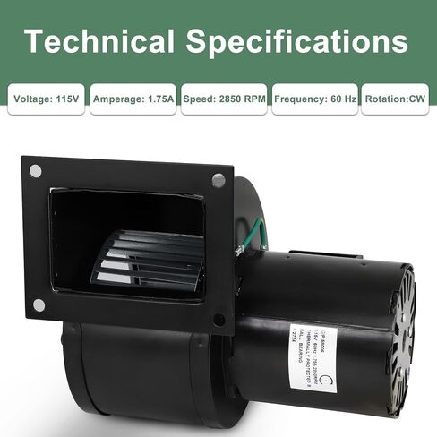 استبدال محرك مروحة الطرد المركزي Criditpid لـ Dayton MG0822032171010. in Saudi Arabia
