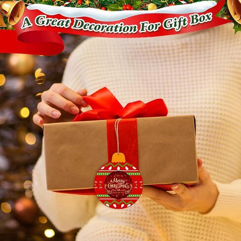 Wooden Christmas Photo Ornaments Crafts to Paint for Christmas Tree Decorations, Color Your Own Xmas Picture Frame Hanging Ornament Craft for Painting Set of 10 (Christmas Shape) in Kuwait