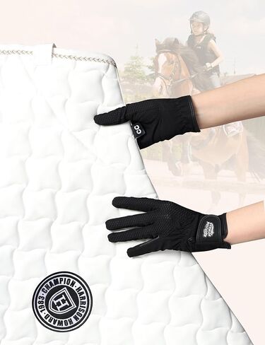 Harrison Howard Kids Horse Riding Gloves Comfortable Grip for Boys and Girls Horseback Riding Running or Cycling Lightweight Equestrian Gloves in Saudi Arabia