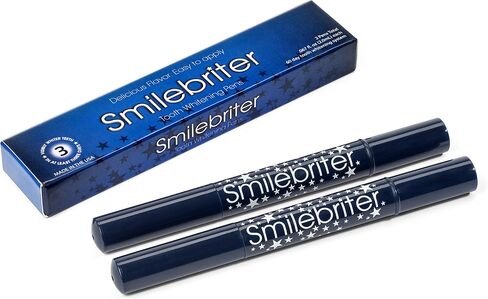 Teeth Whitening Gel Pens, 2 Pens :: No Peg, PPG, Artificial Flavors, or GMOs :: Gentle on Sensitive Teeth, Organic Ingredients :: Supports Dental Health, Mint Flavor in Saudi Arabia