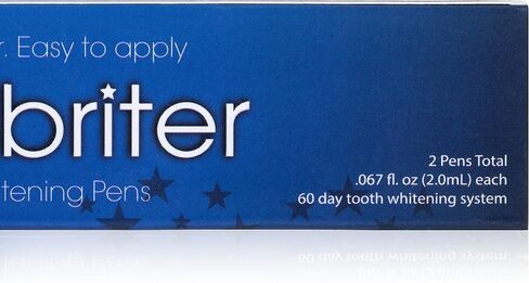 Teeth Whitening Gel Pens, 2 Pens :: No Peg, PPG, Artificial Flavors, or GMOs :: Gentle on Sensitive Teeth, Organic Ingredients :: Supports Dental Health, Mint Flavor in Saudi Arabia