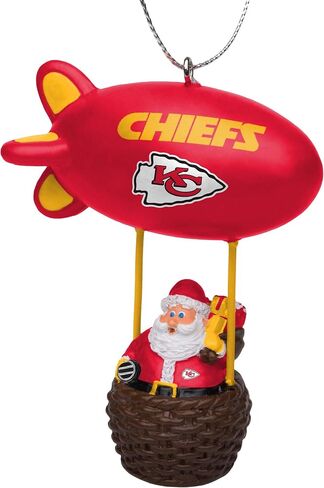 foco NFL Santa Blimp Hanging Tree Holiday Ornament in Saudi Arabia