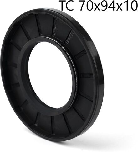 XIKE 1PC Oil Seal, Lip Seals TC 60mm x 94mm x 10mm Nitrile Rubber Cover Double Lip with Spring,Oil Shaft Seal Fit for Bearing Shaft in Saudi Arabia