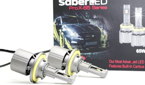 طقم DDM Tuning Sabre 65W ProX LED، 14000LM، 6000K، زوج-FBA (H7) in Kuwait