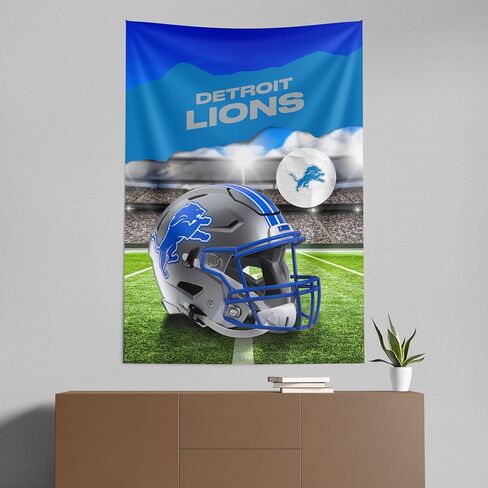 Northwest NFL Detroit Lions NFL Midfield Wall Hanging, 40 x 57 Inches in Saudi Arabia