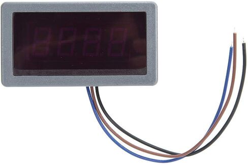 Meter Tachometer, AC 110V-230V High Measurement Accuracy Digital Speed Meter with 4-Digit Digital Tube Display Hall Effect Sensor(with Magnet) in Saudi Arabia