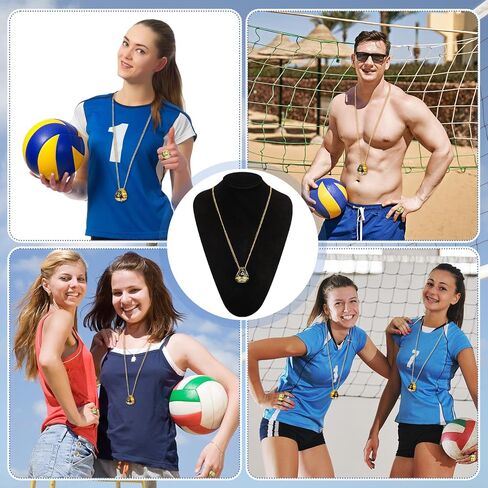 Highergo Championship Rings with Display Stand and Neck Chain Size 11 Football Soccer Basketball Volleyball Champion Rings Trophy Rings Sport Award Gift for Winner Tournament Award Gift in Kuwait