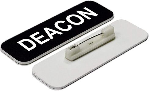 بطاقة اسم Deacon 1 × 3 بوصة، بيضاء (3 عبوات) in Saudi Arabia